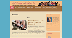 Desktop Screenshot of friendofmusic.com