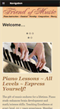 Mobile Screenshot of friendofmusic.com